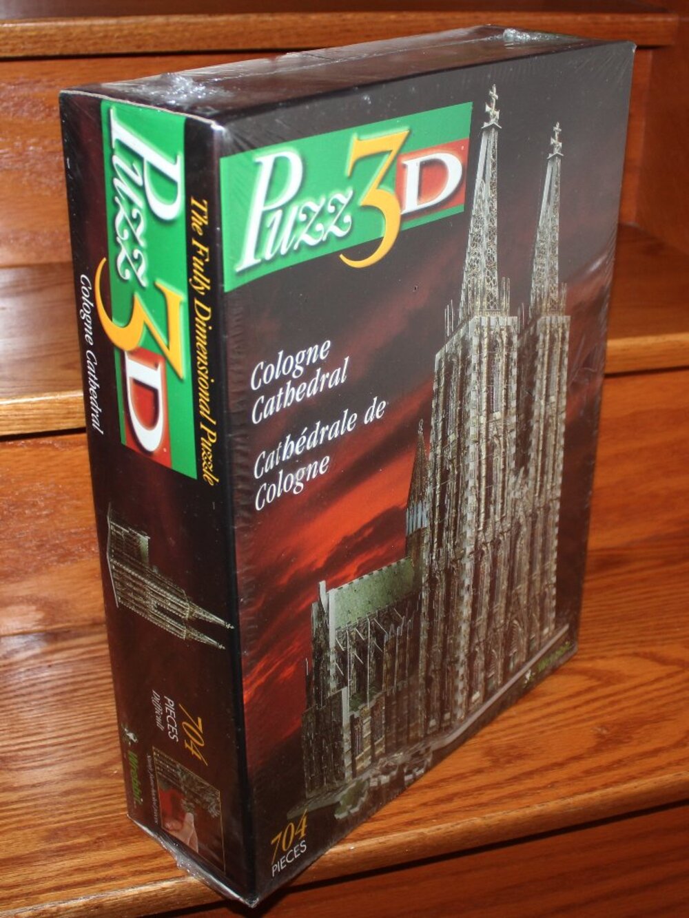 sealed vintage❤️1997 Wrebbit PUZZ 3D Cologne Cathedral 704 pcs puzzle P3D-912